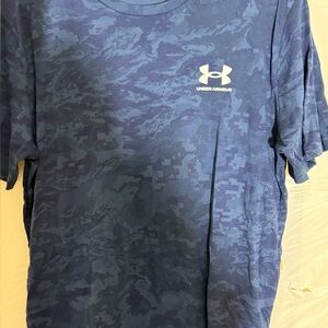 Under Armour Men's Navy Camo Tee